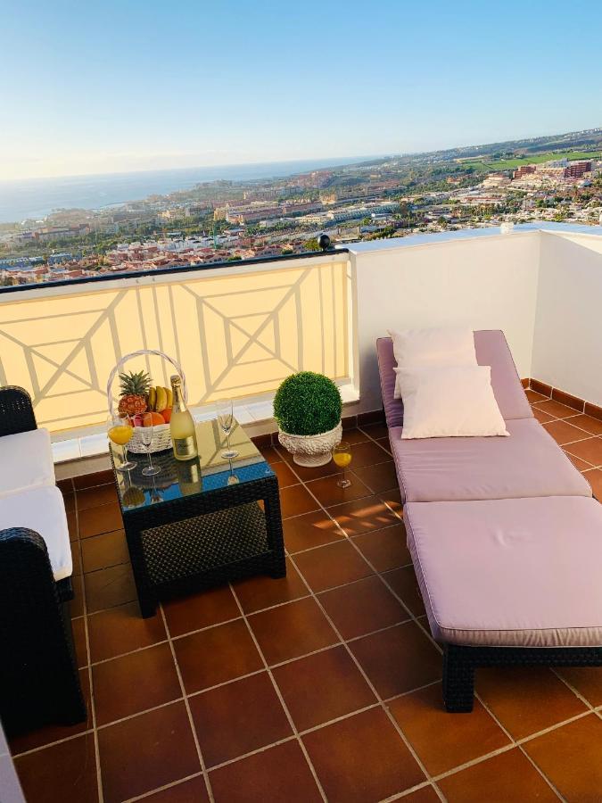 Villa Duplex Penthouse Panoramic Del Atlantico Costa Adeje  Esterno foto
